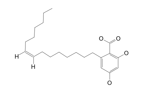 2,4-DIHYDROXY-6-(8Z-PENTADECENYL)-BENZOIC-ACID