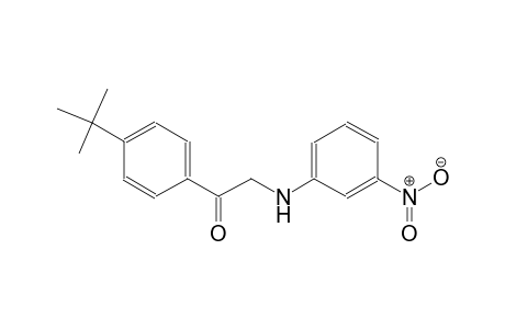 1-(4-tert-Butylphenyl)-2-(3-nitroanilino)ethanone