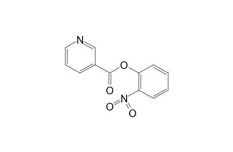 Nicotinic acid, o-nitrophenyl ester