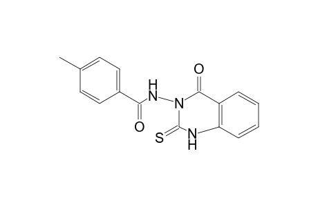 N-(4-oxo-1,2,3,4-tetrahydro-2-thioxo-3-quinazolinyl)p-toluamide