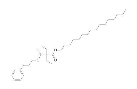 Diethylmalonic acid, hexadecyl 3-phenylpropyl ester