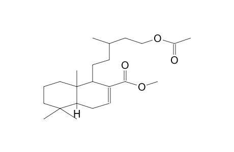 2-NAPHTHALENECARBOXYLIC ACID, 1-[5-(ACETYLOXY)-3-METHYLPENTYL]-1,4,4A,5,6,7,8,8A-OCTAHYDRO-5,5,8A-TRIMETHYL-METHYL ESTER