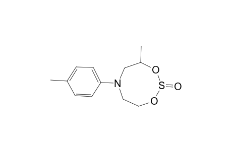 4-Methyl-6-(4-methylphenyl)-1,3,2,6-dioxathiazocane 2-oxide