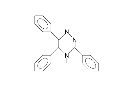 4-Methyl-3,5,6-triphenyl-4,5-dihydro-1,2,4-triazine