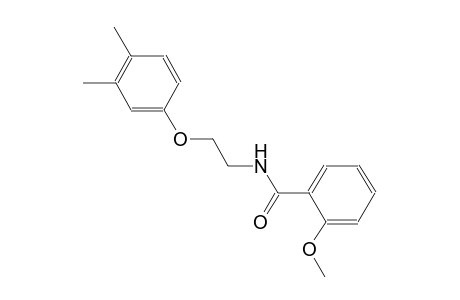 benzamide, N-[2-(3,4-dimethylphenoxy)ethyl]-2-methoxy-