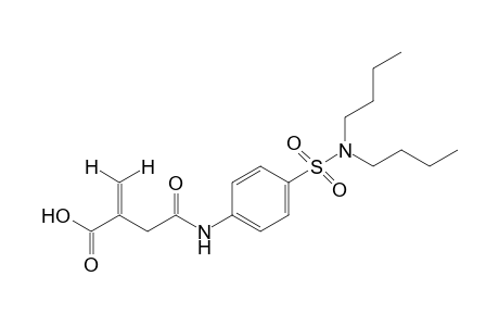 4'-(dibutylsulfamoyl)-2-methylenesuccinanilic acid