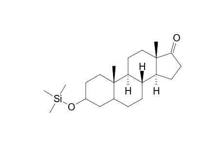 Androstan-17-one, 3-[(trimethylsilyl)oxy]-, (3.alpha.,5.beta.)-