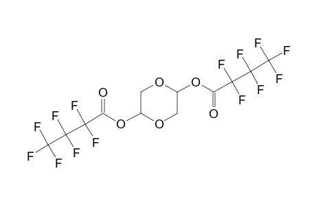 1,4-Dioxan-2,5-diol, di(heptafluorobutyrate)