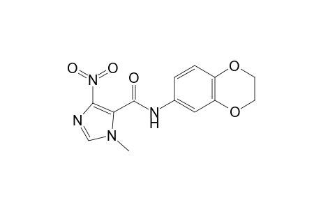 N-(2,3-dihydro-1,4-benzodioxin-6-yl)-1-methyl-4-nitro-1H-imidazole-5-carboxamide