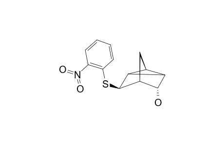 exo-3-(2-Nitro-phenylthio)-endo-tricyclo-[2.2.1.0(2,6)]-heptan-5-ol