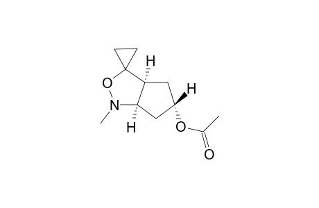(exo)-1'-Methyl-spiro[cyclopropane-1,3'-hexahydrocyclopenta[c]isoxazol-5-yl acetate