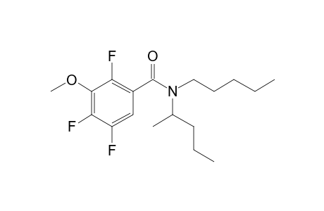 Benzamide, 3-methoxy-2,4,5-trifluoro-N-(2-pentyl)-N-pentyl-