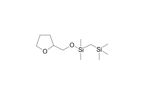 Dimethyl(tetrahydro-2-furanylmethoxy)[(trimethylsilyl)methyl]silane