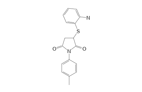 2-[(o-aminophenyl)thio]-N-tolylsuccinimide