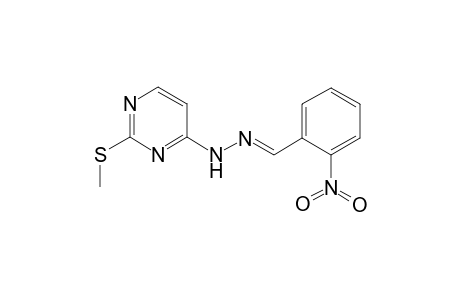 2-Nitrobenzaldehyde [2-(methylsulfanyl)-4-pyrimidinyl]hydrazone