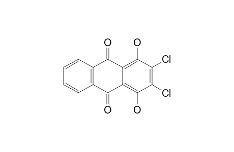 2,3-bis(Chloranyl)-1,4-bis(oxidanyl)anthracene-9,10-dione