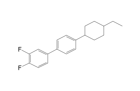 4-(4-Ethylcyclohexyl)-3',4'-difluoro-1,1'-biphenyl