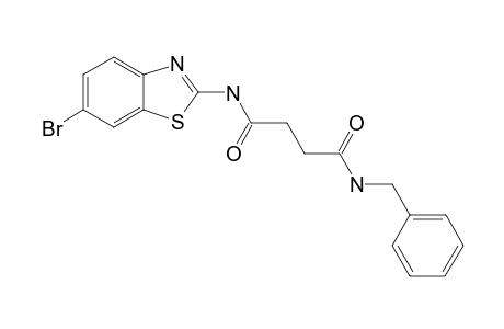 N-Benzyl-N'-(6-bromo-benzothiazol-2-yl)-succinamide