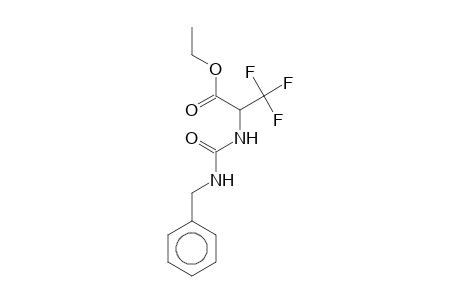 Ethyl 2-(3-benzylureido)-3,3,3-trifluoropropionate