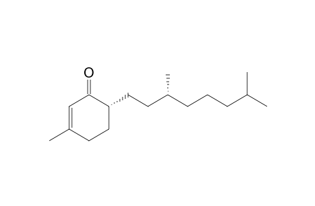 (6R)-6-[(3R)-3,7-dimethyloctyl]-3-methyl-cyclohex-2-en-1-one