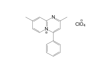 2,8-dimethyl-4-phenylpyrido[1,2-a]pyrimidin-5-ium perchlorate