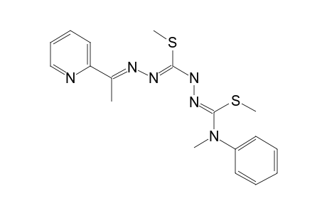 Methyl N-[[methylphenylamino]methylthio]methylene-2-[1-[2-pyridyl]