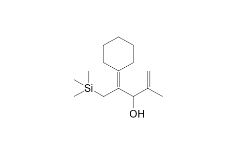 4-Cyclohexylidene-2-methyl-5-(trimethylsilyl)pent-1-en-3-ol