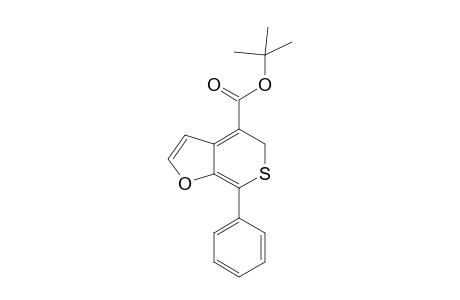 t-Butyl 7-phenyl-5H-furo[2,3-c]]thiopyran-4-carboxylate