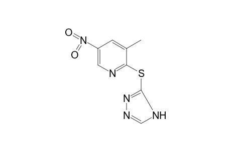 5-nitro-2-[(4H-1,2,4-triazol-3-yl)thio]-3-picoline
