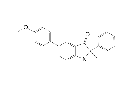 2-Methyl-2-phenyl-6-(p-methoxyphenylazo)indolizinone