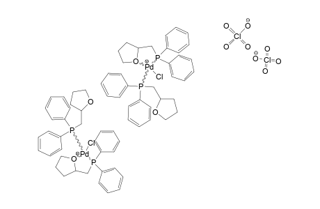 TRANS-CHLORO-BIS-[DIPHENYL-(2-TETRAHYDROFURANYLMETHYL)-PHOSPHANE-P;O'P']-PALLADIUM-(2)-PERCHLORATE