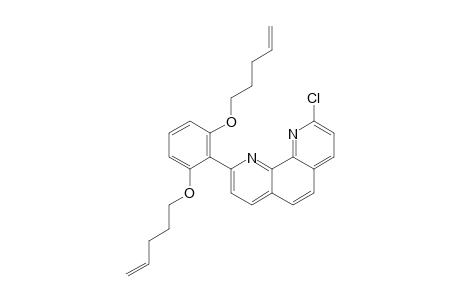 2-[2,6-bis(pent-4-enoxy)phenyl]-9-chloranyl-1,10-phenanthroline
