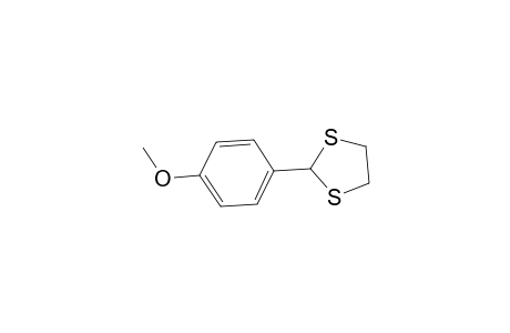 1,3-Dithiolane, 2-(4-methoxyphenyl)-
