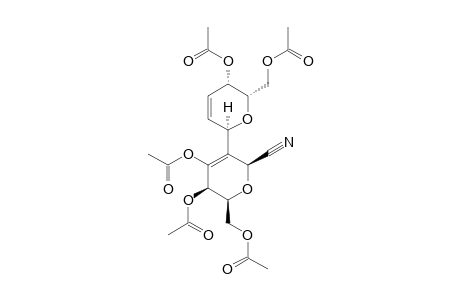 3,4,6-TRI-O-ACETYL-2-C-(4,6-DI-O-ACETYL-2,3-DIDEOXY-ALPHA-D-THREO-HEX-2-ENOPYRANOSYL)-2-DEOXY-BETA-D-GALACTOPYRANOSYL-CYANIDE