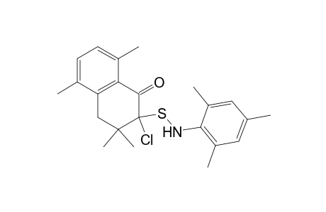 2-Chloro-2-(trimethyl-anilido)sulfenyl-dihydro-3,3,5,8-tetramethyl-1-(2H)naphthalenone