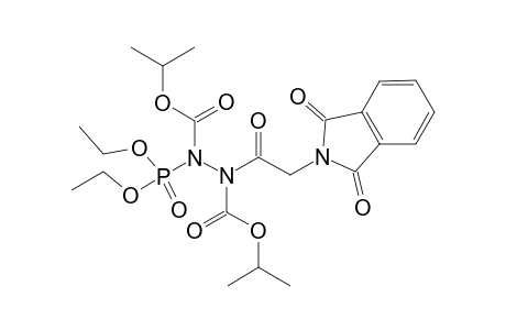 Diisopropyl 1-(diethoxyphosphoryl)-2-[2-(1,3-dioxo-1,3-dihydro-2H-isoindol-2-yl)acetyl]-1,2-dihydrazinedicarboxylate