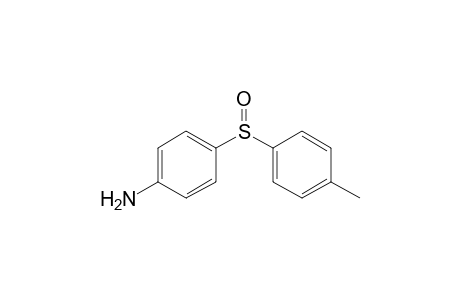 [4-(4-methylphenyl)sulfinylphenyl]amine