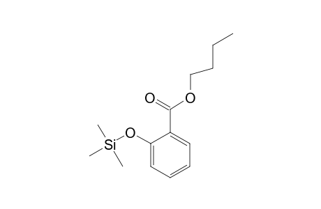 Salicylic acid n-butyl ester, mono-TMS