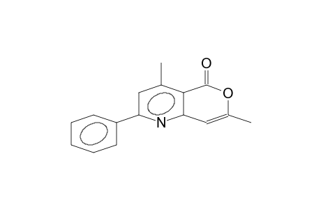 4,7-dimethyl-2-phenylpyrano[4,3-b]pyridin-5-one