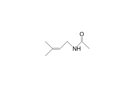 N-(3-Methyl-2-butenyl)acetamide