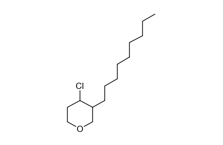 cis,trans-4-CHLORO-3-NONYLTETRAHYDROPYRAN