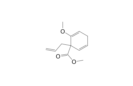 1-Methoxy-6-(methoxycarbonyl)-6-(2-propenyl)-1,4-cyclohexadiene