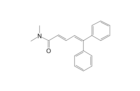 5,5-Diphenylpenta-2,4-dienoic acid dimethylamide