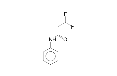 3,3-Difluoro-N-phenylpropanamide