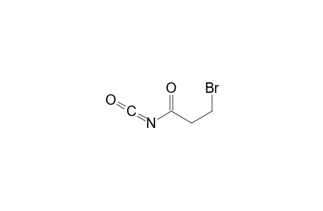 3-Bromanyl-1-isocyanato-propan-1-one