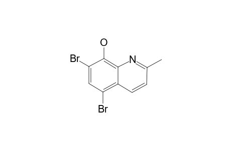 5,7-Dibromo-2-methyl-8-quinolinol