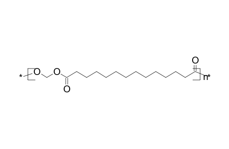 Poly(oxymethyleneoxy dodecanedicarbonyl)