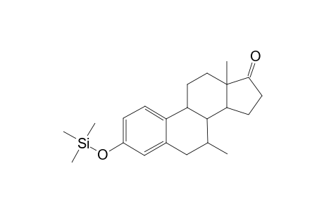 Estra-1,3,5(10)-triene-7.alpha.-methyl-3-ol-17-one(3-trimethylsilyl ether)