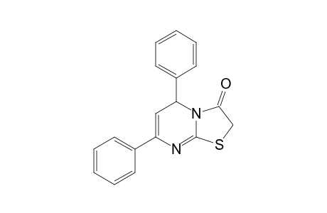 5,7-Diphenyl-5H-[1,3]thiazolo[3,2-a]pyrimidin-3(2H)-one