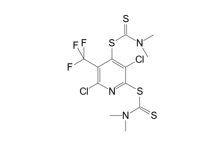 3,6-DICHLORO-5-TRIFLUOROMETHYL-2,4-PYRIDODIYL_BIS_(N,N-DIMETHYLDITHIOCARBAMATE)